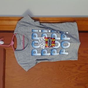 KIDPIK Popcorn Tshirt. SIZE 5/6.